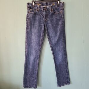 J. Crew Matchstick Dark Wash Denim Jeans Size 29R Stretch